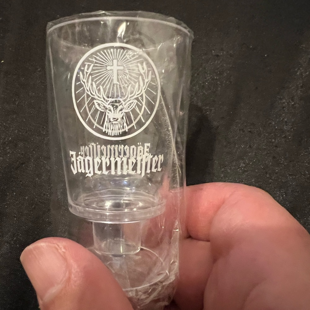 jagermeister Bottle top shot glass